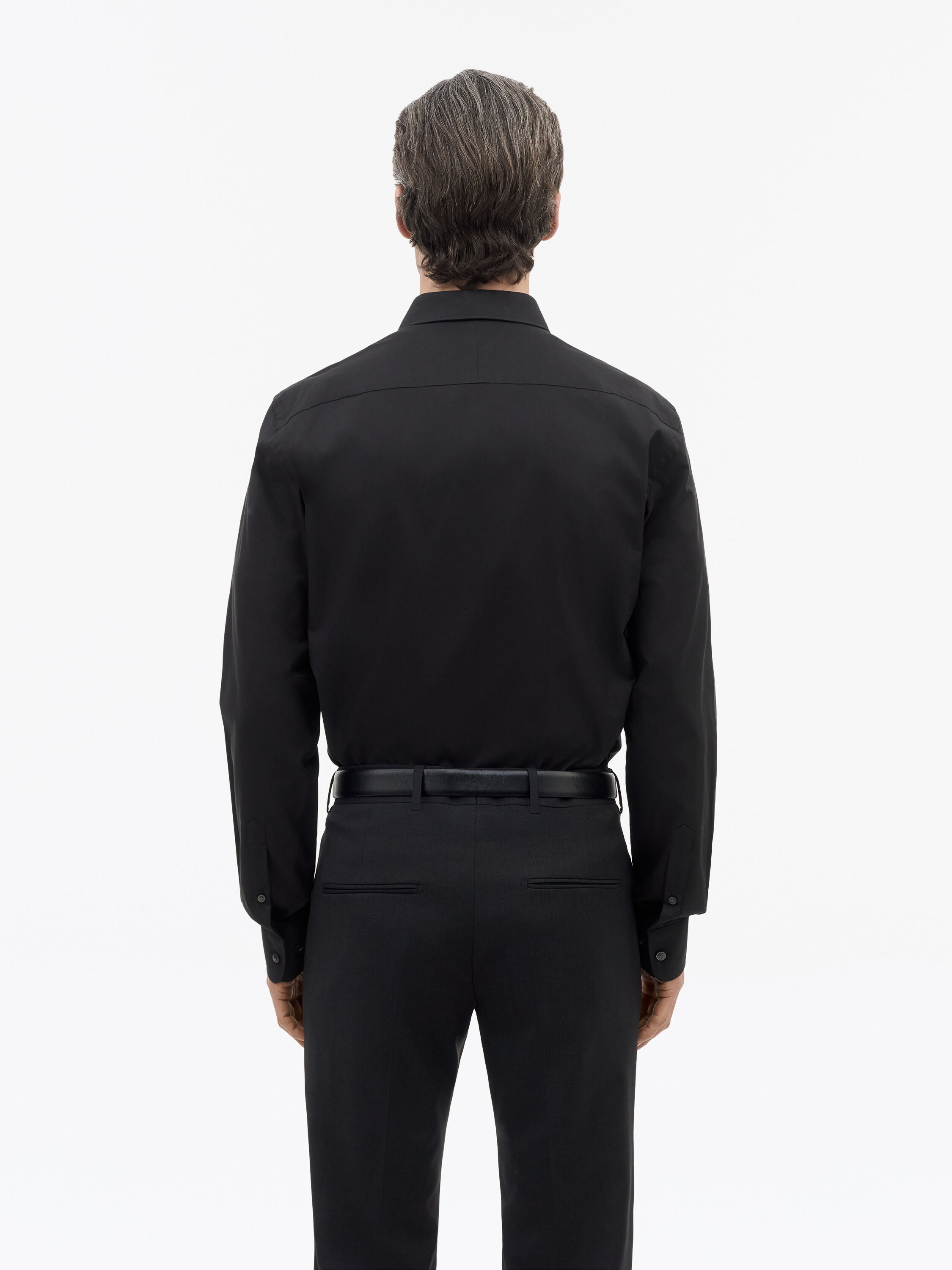 Shop Adley C Shirt in Black from Tiger of Sweden 111022 050 | eightywingold | An official brand partner of Tiger of Sweden