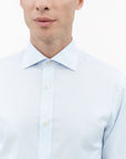 Shop Adley C Shirt in Light Blue from Tiger of Sweden 111022 200 | eightywingold | An official brand partner of Tiger of Sweden