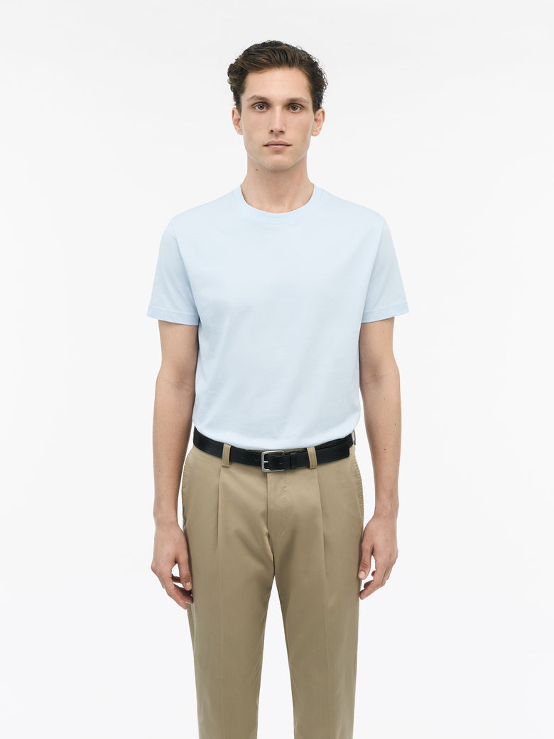 TIGER OF SWEDEN Dillan slim-fit crew-neck t-shirt in Light Blue from eightywingold