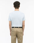TIGER OF SWEDEN Dillan slim-fit short-sleeve t-shirt in Light Blue from eightywingold
