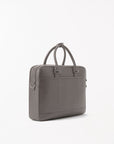 Burin Leather Briefcasein in Triumph Steel