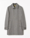Cane Houndstooth Wool Coat