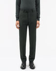 Tenuta Slim-Fit Trousers in Midnight Green