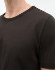 Olaf Cotton T-Shirt in Warm Brown