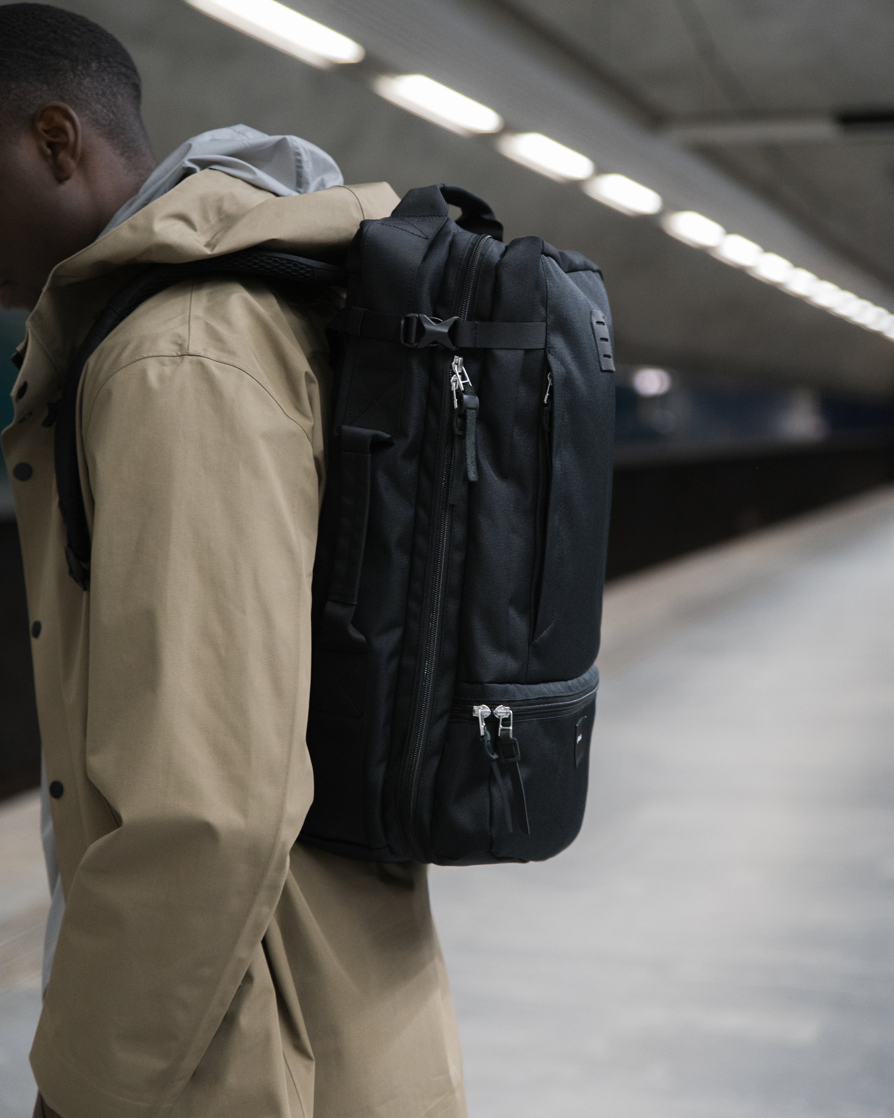Sandqvist Otis Backpack in Black SQA2181 | Shop from eightywingold an official brand partner for Sandqvist Canada and US.
