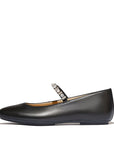 DELICATO-PEARLS-AND-CRYSTAL-LEATHER-BALLET-FLATS-BLACK