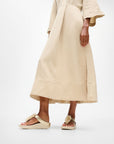 Fino Bead-Cluster Toe-Post Sandals