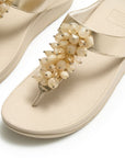 Fino Bead-Cluster Toe-Post Sandals