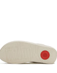 Lulu Marbled-Stone Toe-Post Sandals