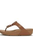 Lulu Marbled-Stone Toe-Post Sandals