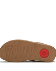 Lulu Marbled-Stone Toe-Post Sandals