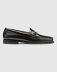 GH BASS Lincoln Bit Weejun Loafer in Black BAZ1W003 | Shop from eightywingold an official brand partner for GH Bass Canada and US.