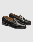 GH BASS Lincoln Bit Weejun Loafer in Black BAZ1W003 | Shop from eightywingold an official brand partner for GH Bass Canada and US.