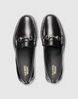 GH BASS Lincoln Bit Weejun Loafer in Black BAZ1W003 | Shop from eightywingold an official brand partner for GH Bass Canada and US.