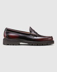 GH BASS Larson Lug Brush Off Weejuns Loafer in Wine BAZ4W477 | Shop from eightywingold an official brand partner for GH Bass Canada and US.