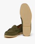 GH BASS Easy Weejuns Larson Loafer in Light Olive BAZ5W551 | Shop from eightywingold an official brand partner for GH Bass Canada and US.