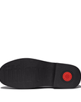 FITFLOP F-Luma Chunky-Snaffle Leather-Box Demi-Wedge Loafers in Black HY3 | Shop from eightywingold an official brand partner for Fitflop Canada and US.