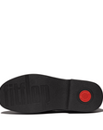 FITFLOP F-Luma Chunky-Snaffle Suede Demi Wedge Loafers in Dark Olive II8 | Shop from eightywingold an official brand partner for Fitflop Canada and US.