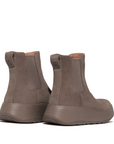 FITFLOP F-Mode Suede Flatform Chelsea Boots in Grey FK3 | Shop from eightywingold an official brand partner for Fitflop Canada and US.