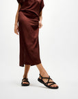 Gracie Crystal Strappy Back-Strap Sandals