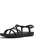 Gracie Crystal Strappy Back-Strap Sandals