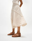 Gracie Leather Strappy Back-Strap Sandals