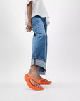Relieff Recovery Toe-Post Sandals in Pop Orange
