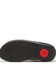 Elegant IE6 001 Black FitFlop sandals featuring chandelier-inspired crystals, ergonomic footbed, and lightweight cushioning – ideal for Canadian women.