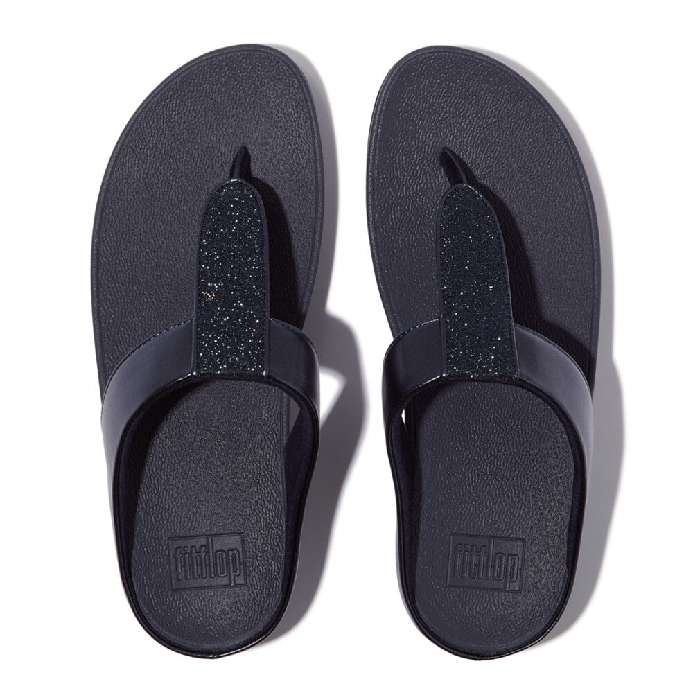Midnight Blue FitFlop IK5 399 sandals for women with refined glitter detail, ergonomic arch support, and lightweight all-day comfort – perfect for Canada.