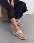 FITFLOP Paris Beige minimalist chunky sole sandals with adjustable fit in Canada
