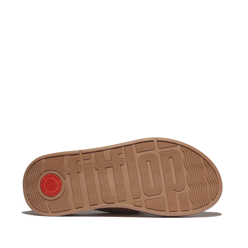 FITFLOP stylish Classic Tan sandals with triple density midsole and padded leather in Canada