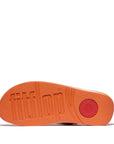 Floral-print FITFLOP Lulu sandals in Peachy Mix in Canada with all-day comfort and slip-resistant sole