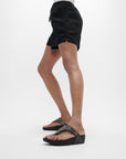 Lulu Crystal-Mix Toe-Post Sandals