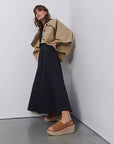 Chic Deep Tan FITFLOP wedges in Canada combining luxe suede, summer style, and sneaker-like comfort