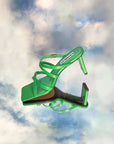 CAVERLEY Jackie Heel in Green 23S501C Apple Green FROM EIGHTYWINGOLD - OFFICIAL BRAND PARTNER