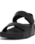 Lulu Adjustable Leather Back-Strap Sandals