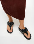 Lulu Flower Toe-Post Sandals