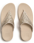 LULU Mult-Tonal Glitter Toe-Post Sandals