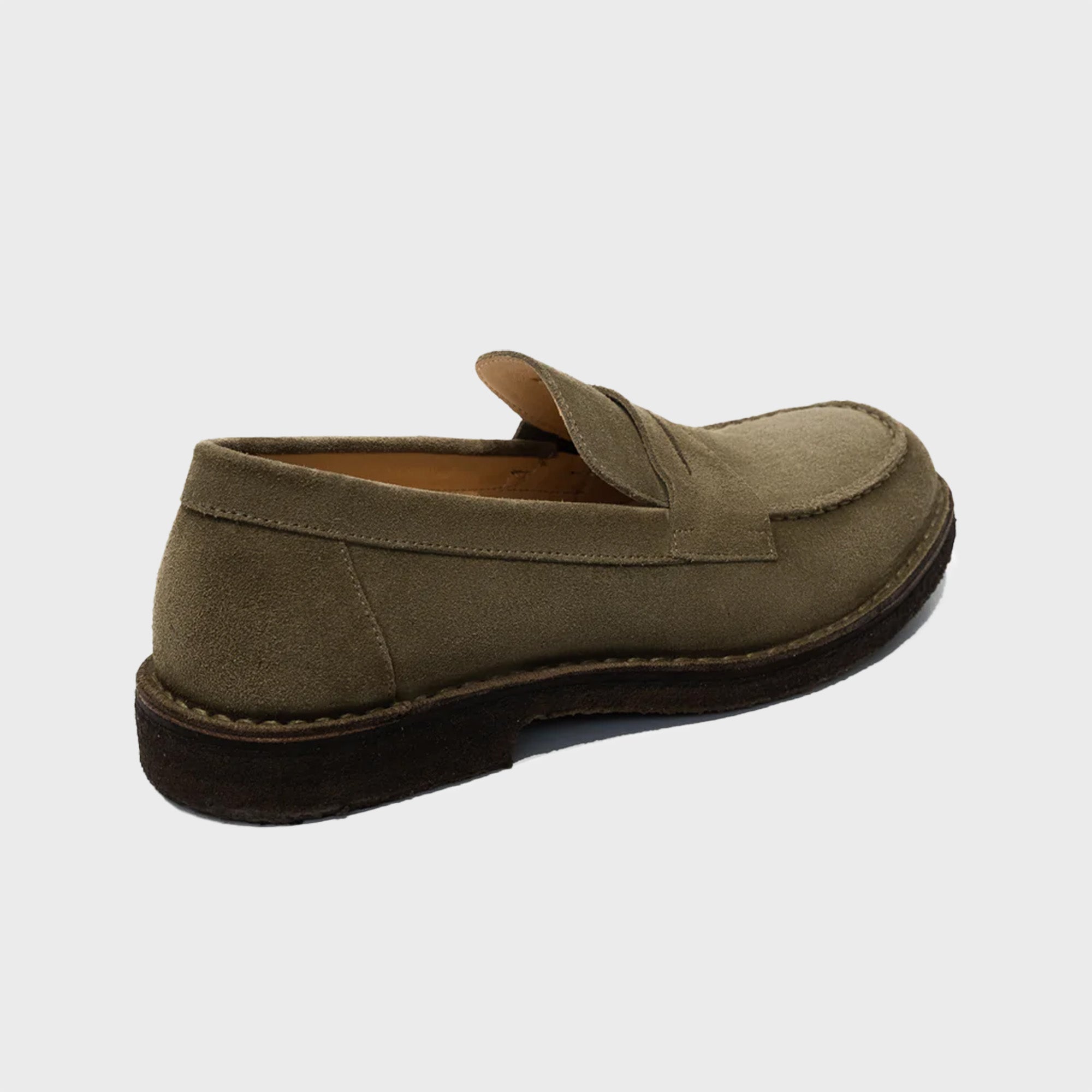 ASTORFLEX Mokaflex Loafer in Army Green eightywingold official