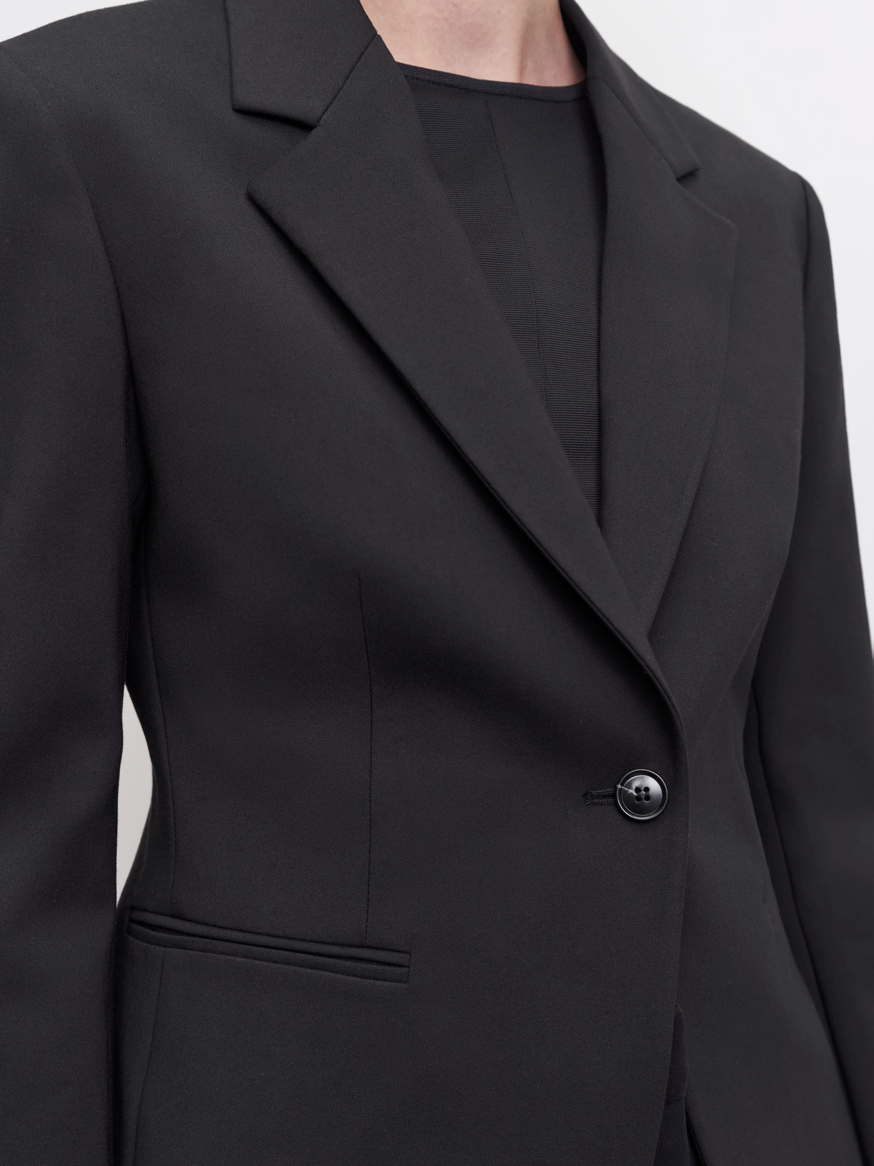 TIGER OF SWEDEN Mirja S Blazer in Black S69302066 | eightywingold