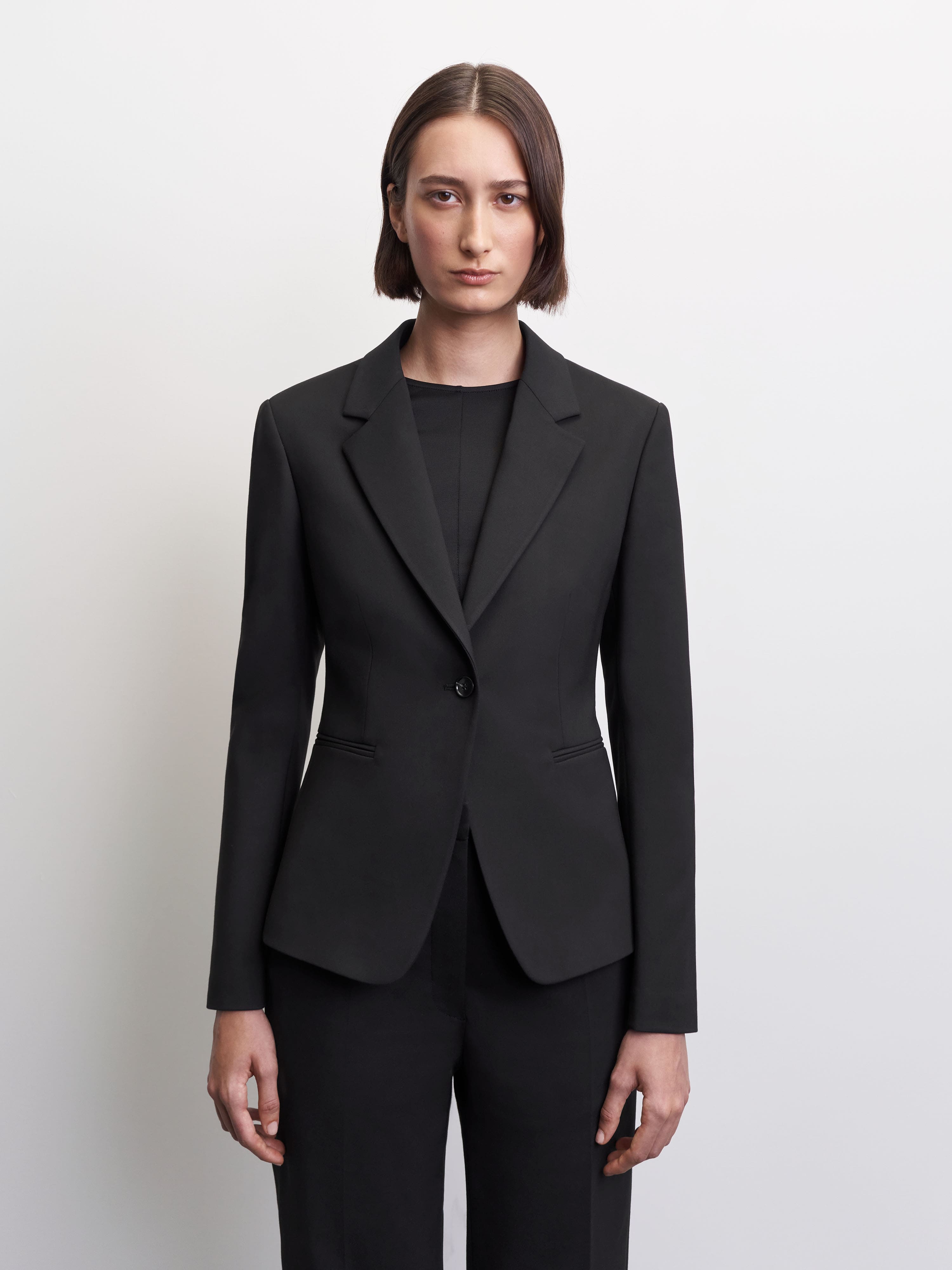 TIGER OF SWEDEN Mirja S Blazer in Black S69302066 | eightywingold