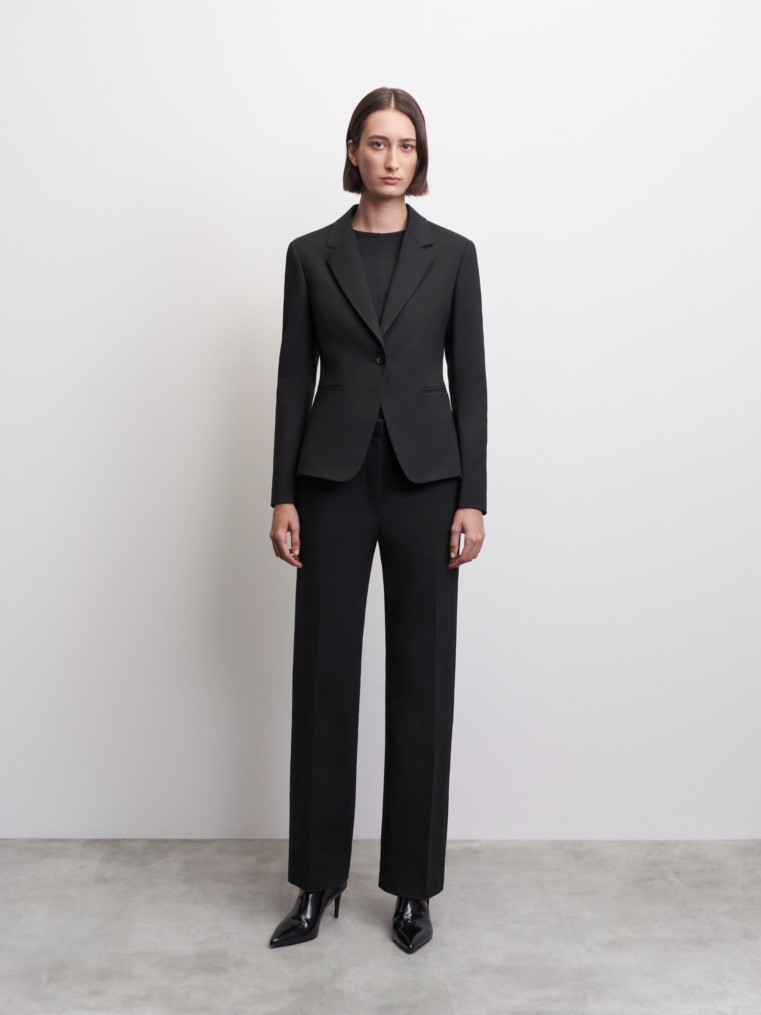 TIGER OF SWEDEN Mirja S Blazer in Black S69302066 | eightywingold