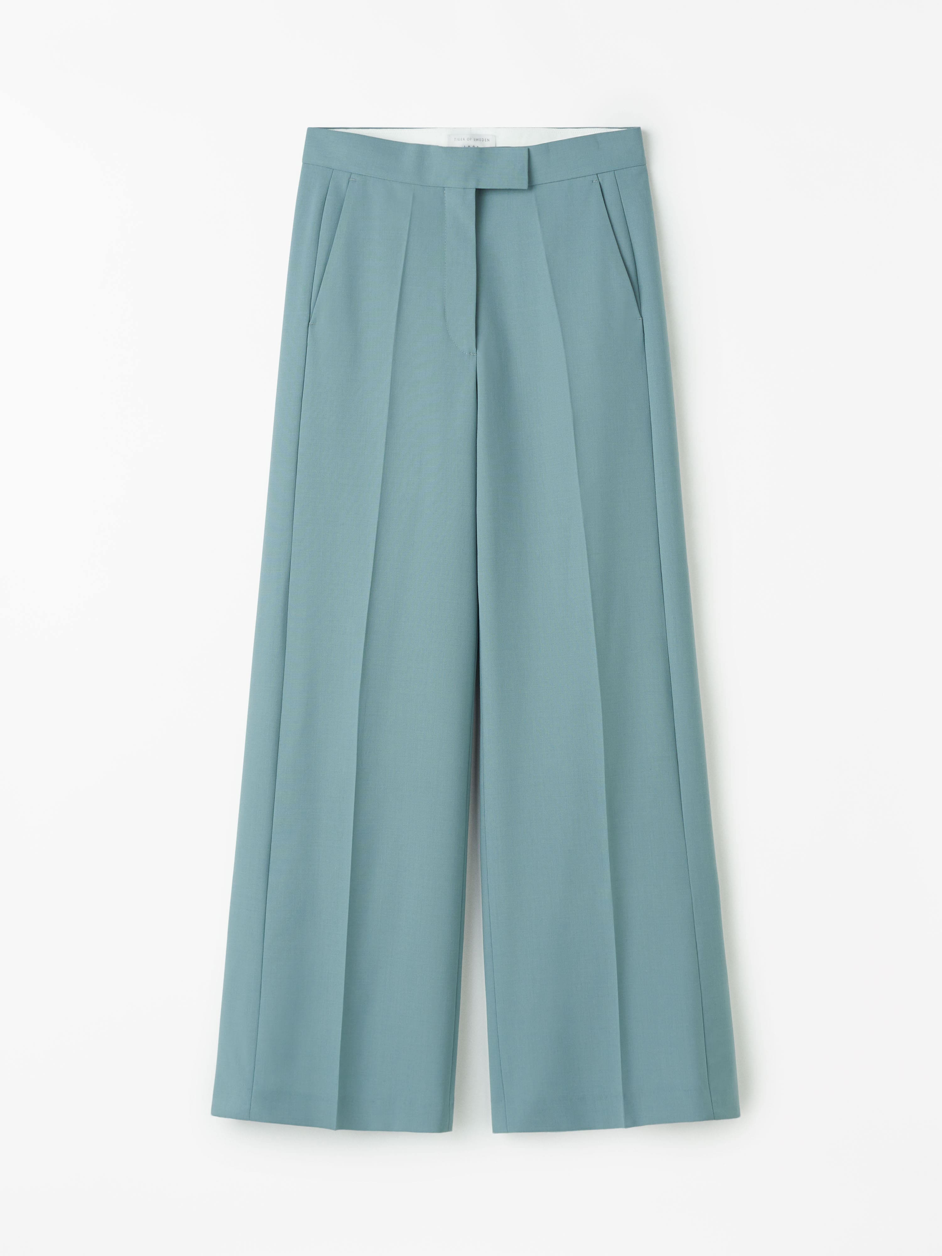 TIGER OF SWEDEN Irez Trousers in Teal S70902029 | eightywingold