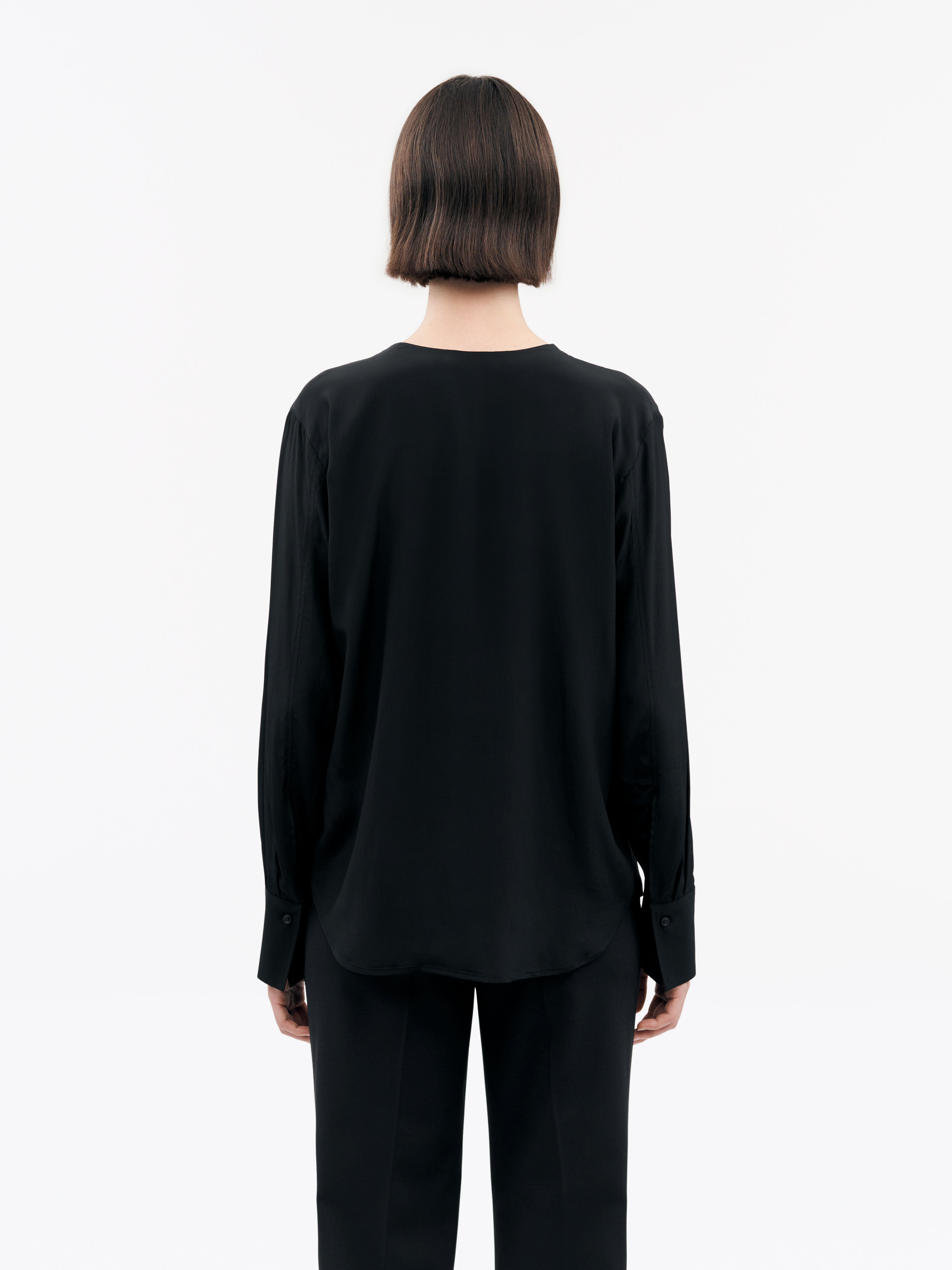 TIGER OF SWEDEN Kasia 2 Shirt in Black S71217010Z | eightywingold