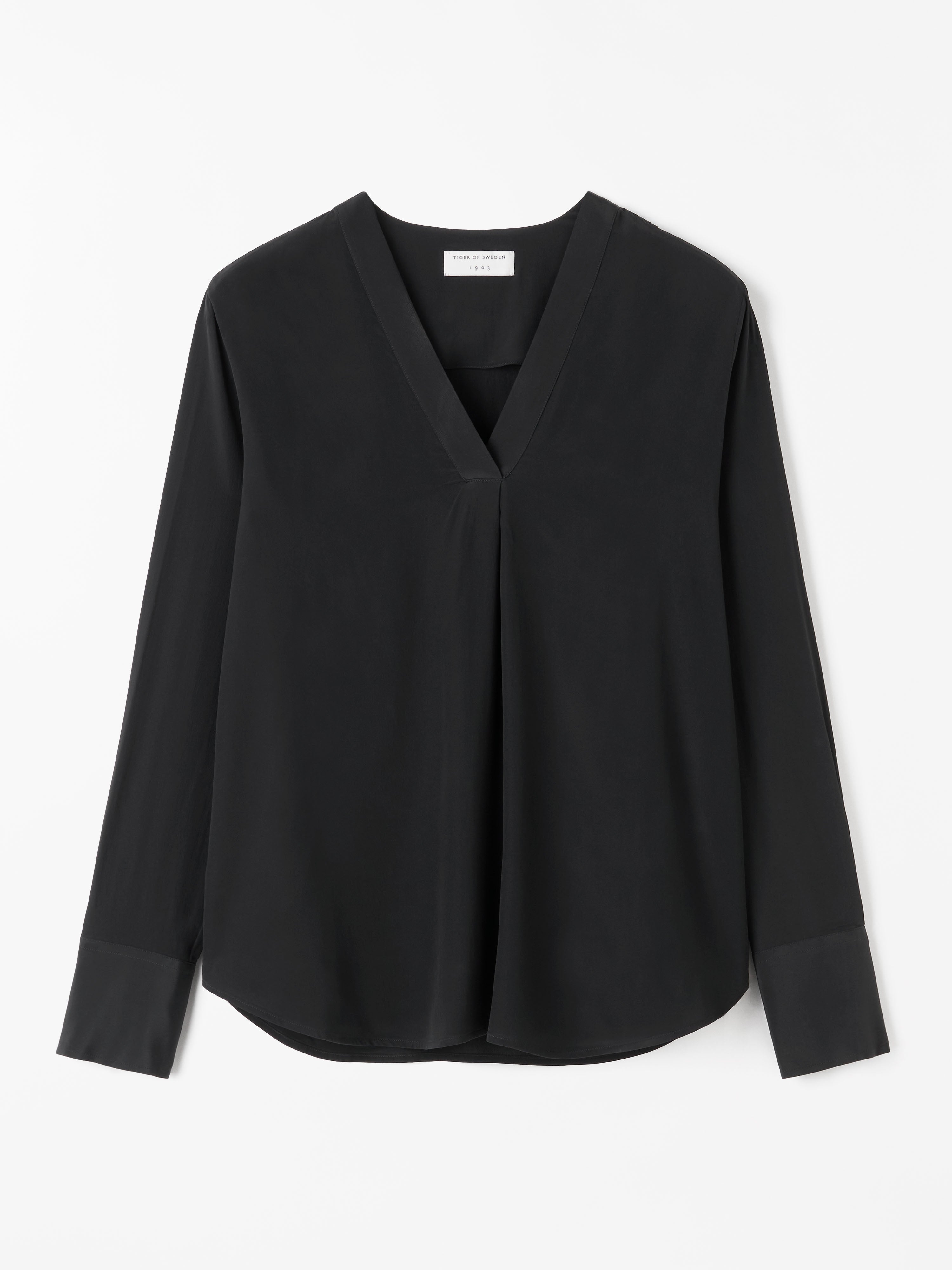 TIGER OF SWEDEN Kasia 2 Shirt in Black S71217010Z | eightywingold