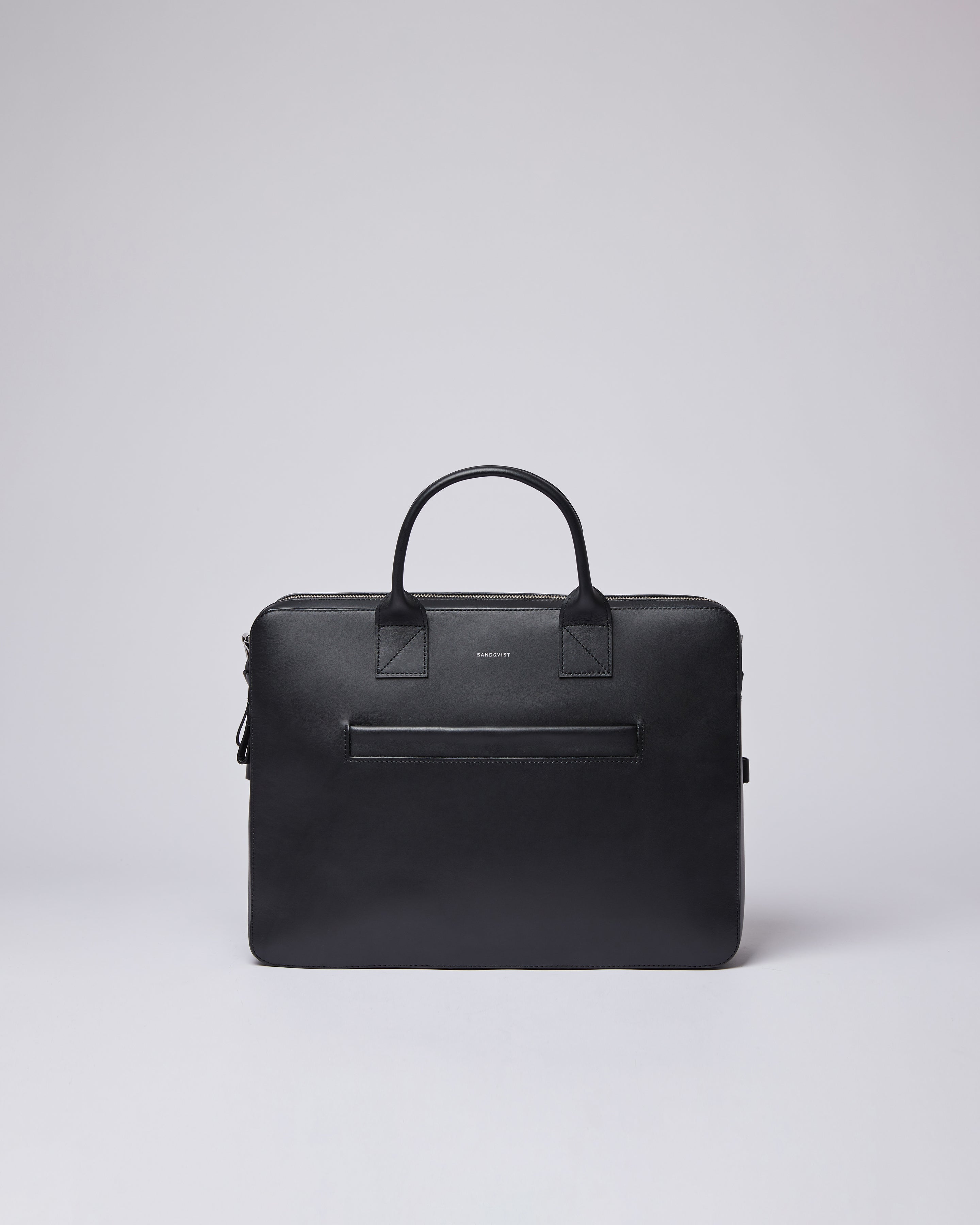 Sandqvist Seth Leather Briefcase in Black SQA1129 from eightywingold | official brand partner of Sandqvist US & Canada
