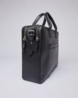 Sandqvist Seth Leather Briefcase in Black SQA1129 from eightywingold | official brand partner of Sandqvist US & Canada