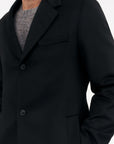 TIGER OF SWEDEN Finnan Coat in Black T69502019 | eightywingold