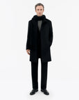 TIGER OF SWEDEN Aleric Coat in Black T69502020 | eightywingold