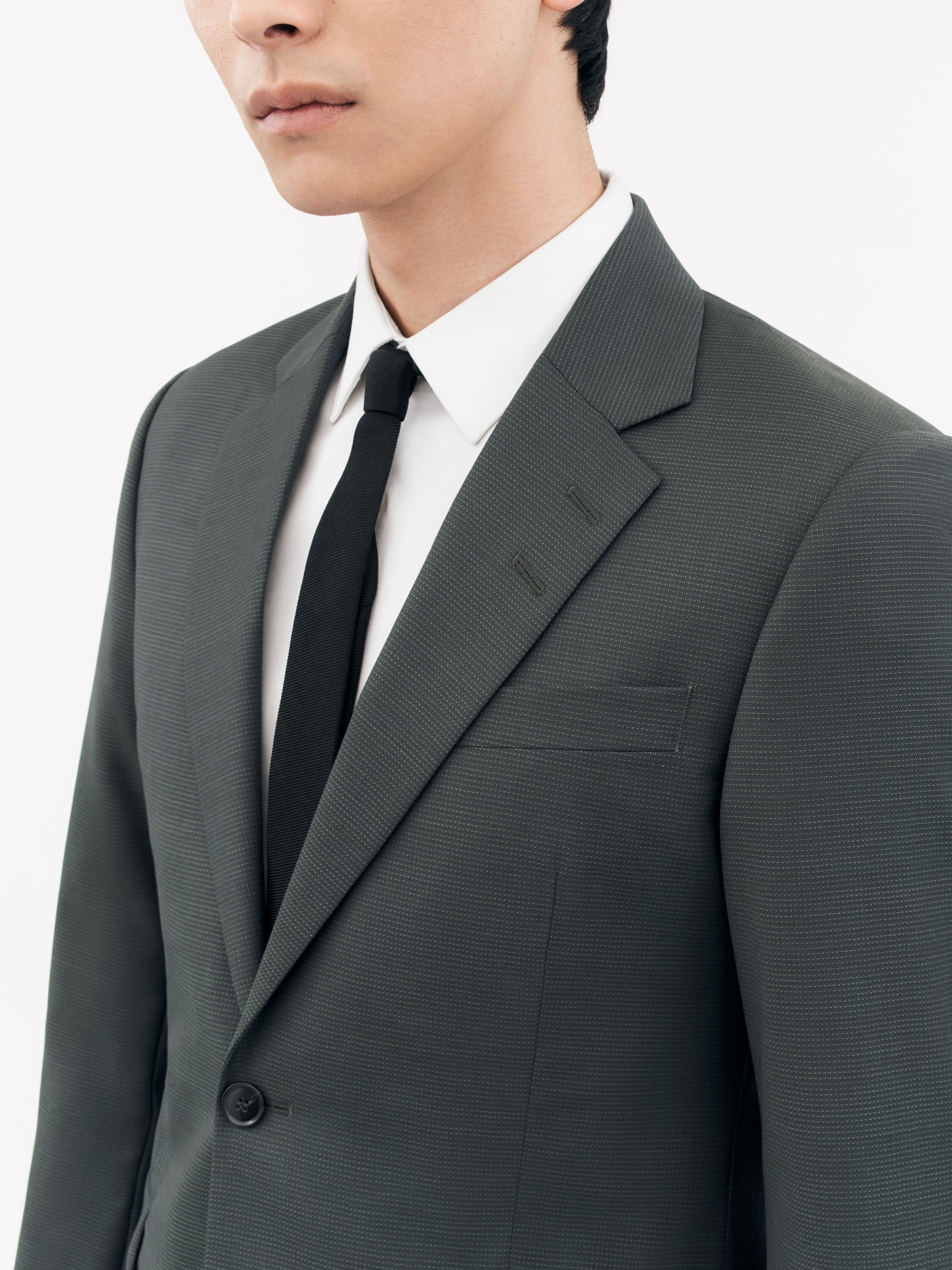 TIGER OF SWEDEN Justin Blazer in Dark Green T71616037 | eightywingold